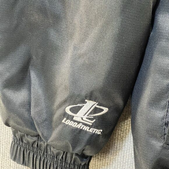 Vintage 90s Logo Athletic Chicago Bulls Jacket Coat Men's Medium NBA - Picture 9 of 11